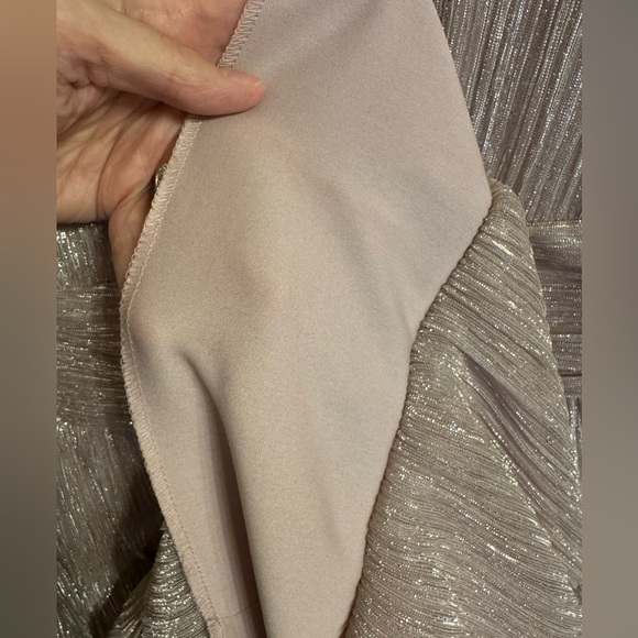 NWT Connected Apparel Size 14 Dusty Rose Tiered Sheath Cocktail Dress - Picture 10 of 17